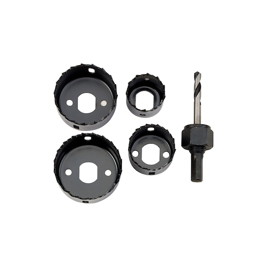 15-774, Holesaw Set inc. 4-blades, Beauty