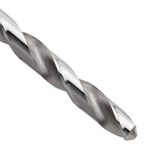 STANLEY STA50070C metal twist drill bit, close-up view on white background.