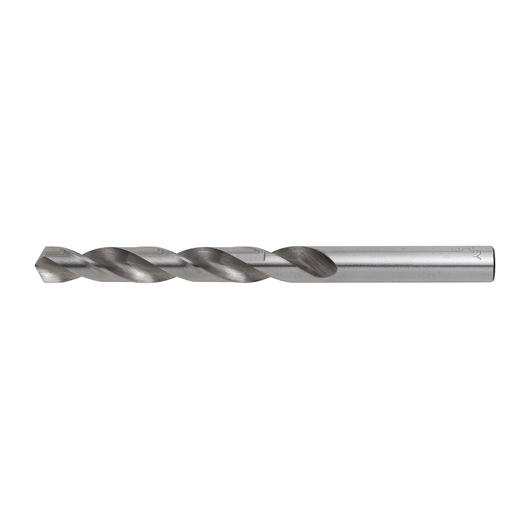 DRILL BIT ON WHITE BACKGROUND HORIZONTAL VIEW