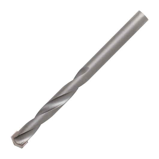 DRILL BIT ON WHITE BACKGROUND SIDE VIEW