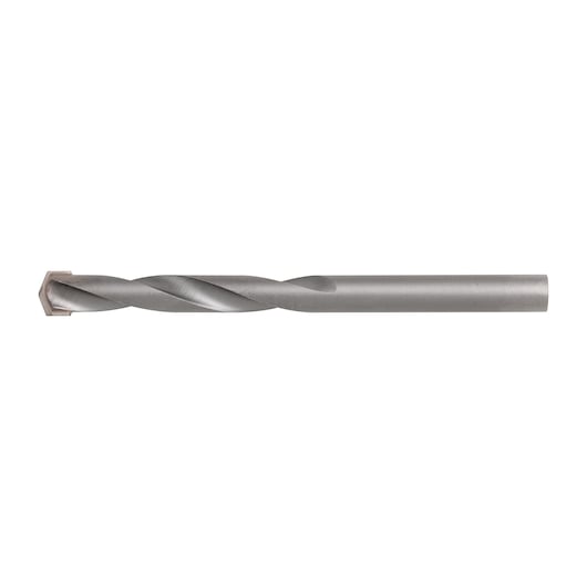 DRILL BIT ON WHITE BACKGROUND HORIZONTAL VIEW