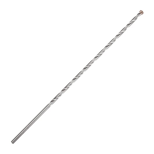 DRILL BIT ON WHITE BACKGROUND SIDE VIEW