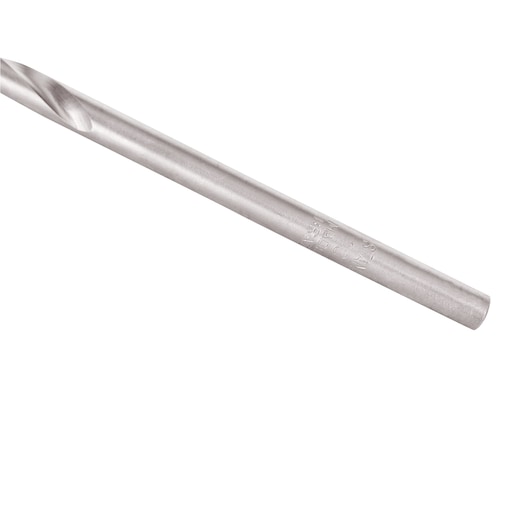 STANLEY STA56100C metal drill bit, silver finish, close-up angle on white background.