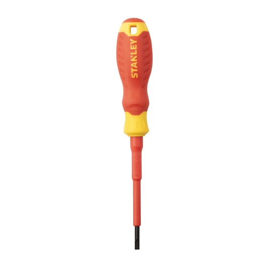 SCREWDRIVER ON WHITE BACKGROUND 
