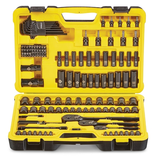 Professional Grade Black Chrome Socket Set (150 pc)