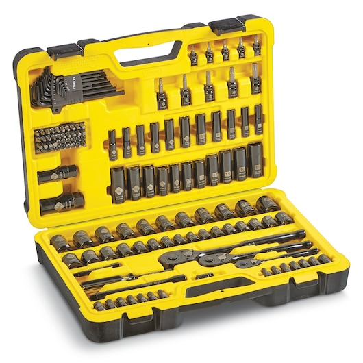 Professional Grade Black Chrome Socket Set (150 pc)