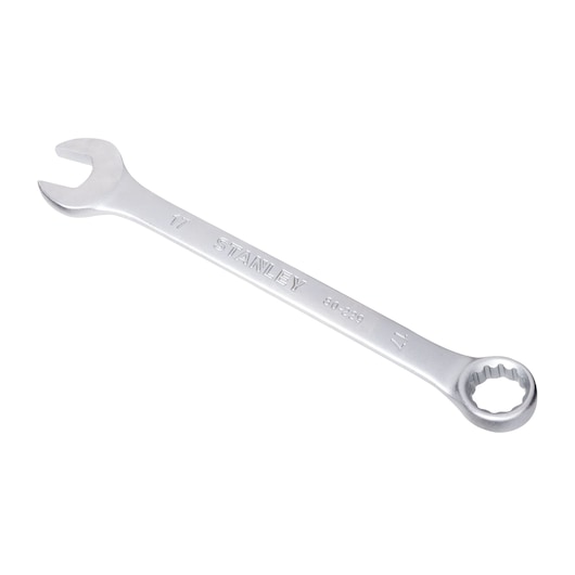 WRENCH ON WHITE BACKGROUND SIDE VIEW