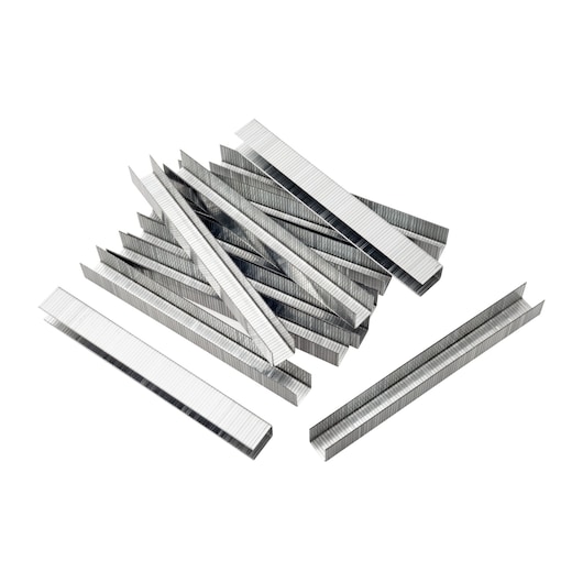 STAPLES ON WHITE BACKGROUND HORIZONTAL VIEW